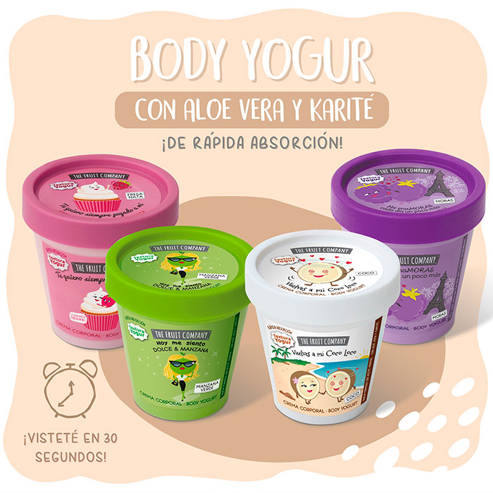 CREMA TEXTURA YOGUR THE FRUIT COMPANY